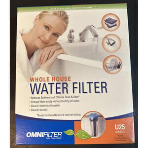 New whole house Omnifilter water filter system 025 series E